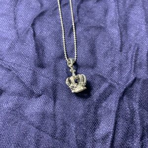 Crown Pendant Necklace